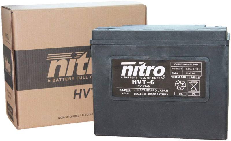 NITRO HVT 06 -N- Batteries, Schwarz (Preis inkl. EUR 7,50 Pfand) von Nitro