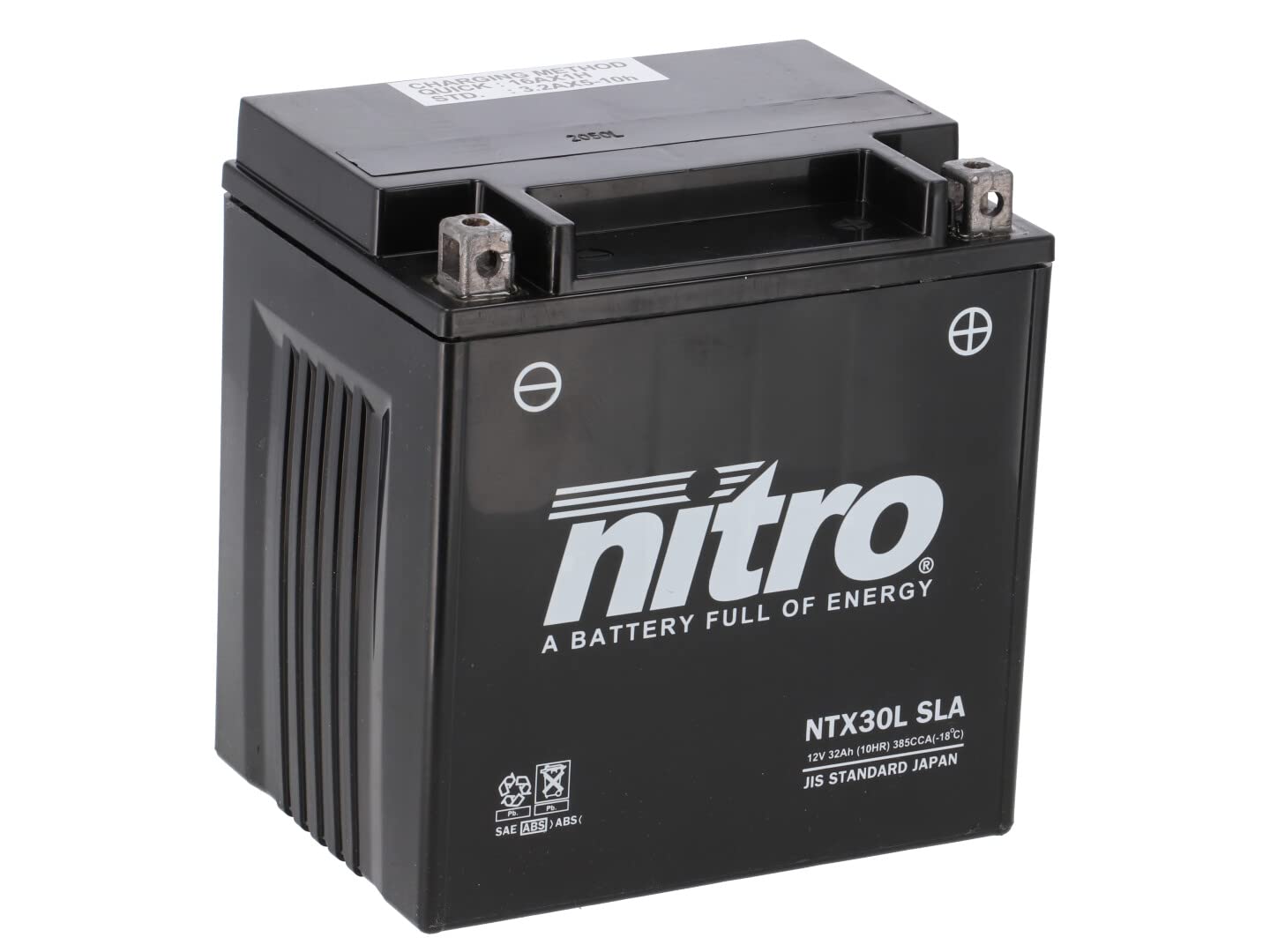 NITRO NTX30L SLA GEL AGM geschlossen von Nitro