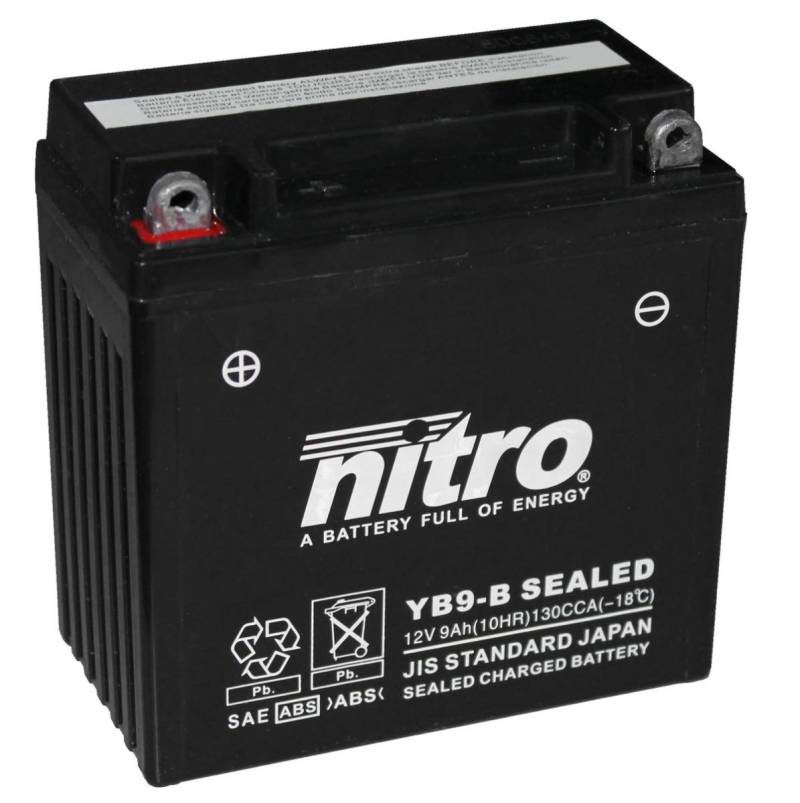 Batterie Nitro YB9-B Gel 12V 9AH (wartungsfrei) von Nitro