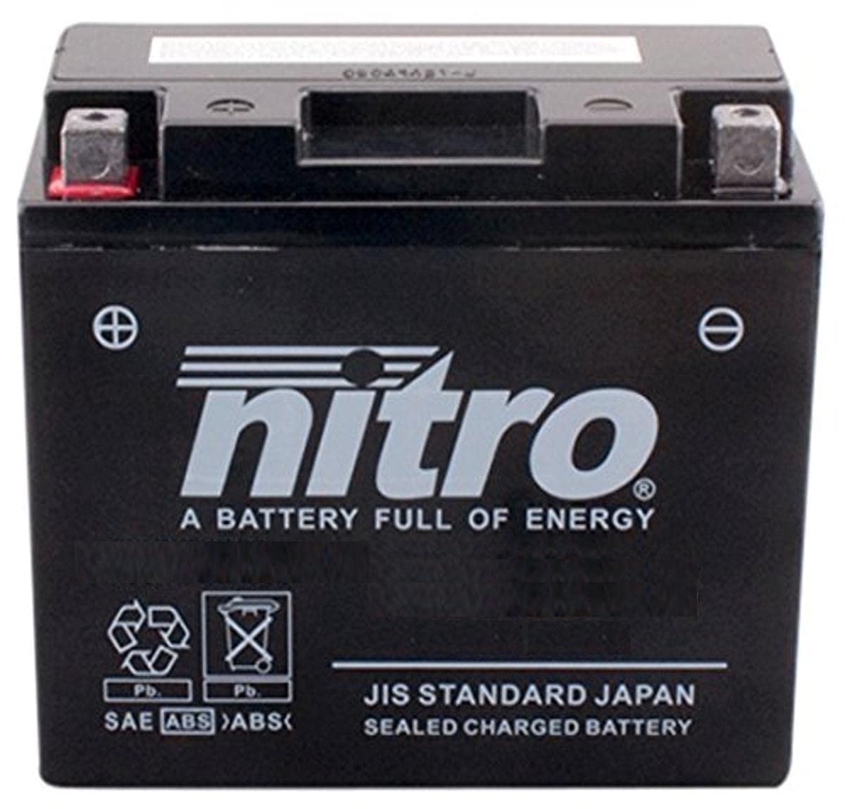 NITRO YT12B-4 -N- Batteries, Schwarz (Preis inkl. EUR 7,50 Pfand) von Nitro