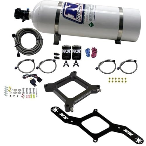 Nitrous Express 4150 Assassin Plate Stufe 6 Alkohol 50-300HP (6,8 kg Flasche) von Nitrous Express