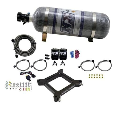 Nitrous Express 4150 Assassin Plate System Pro Power Alkohol 100-500HP (5,4 kg Flasche) von Nitrous Express