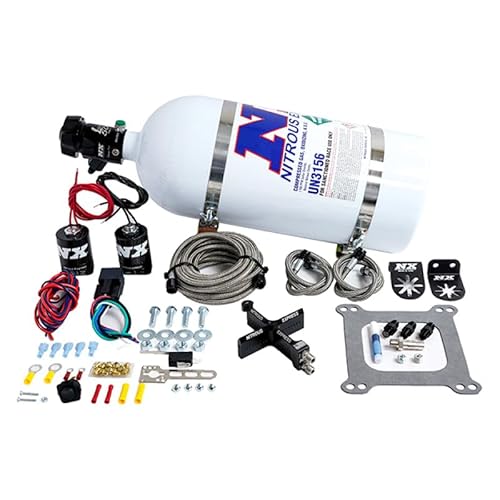 Nitrous Express 4150 Covert Crossbar Plate System Pro Power 100-500HP (4,5 kg Flasche) von Nitrous Express