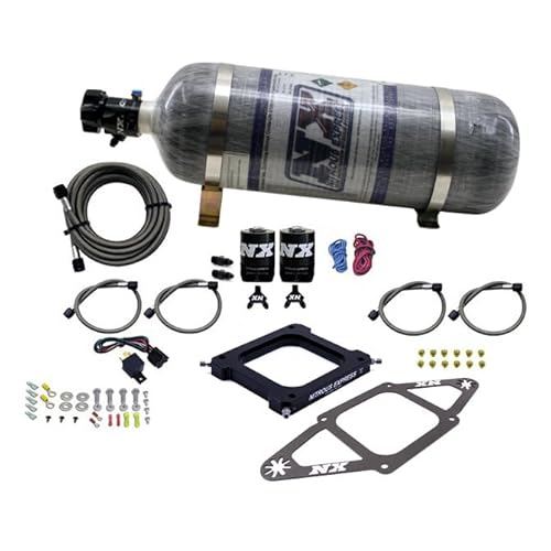 Nitrous Express 4500 Assassin Plate System Pro Power Alkohol 100-500HP (5,4 kg Flasche) von Nitrous Express