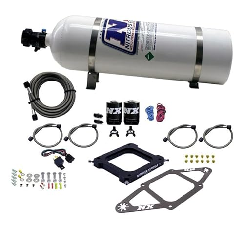 Nitrous Express 4500 Assassin Plate System Pro Power Alkohol 100-500HP (6,8 kg Flasche) von Nitrous Express