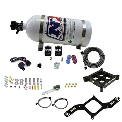 Nitrous Express 4500 Covert Crossbar Plate System Pro Power 100-500HP (4,5 kg Flasche) von Nitrous Express