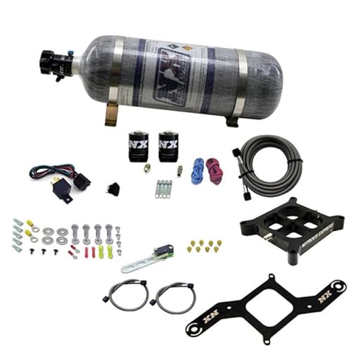 Nitrous Express 4500 Covert Crossbar Plate System Pro Power 100-500HP (5,4 kg Flasche) von Nitrous Express