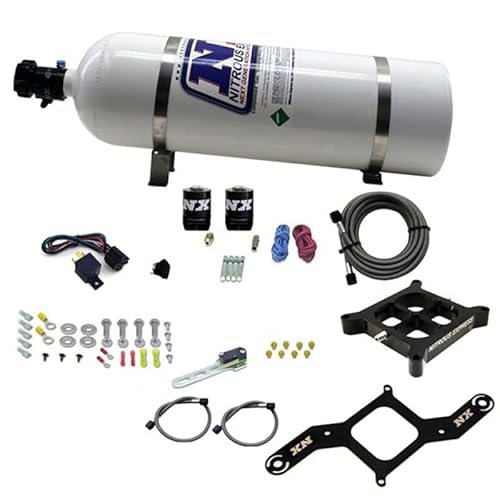 Nitrous Express 4500 Covert Crossbar Plate System Pro Power 100-500HP (6,8 kg Flasche) von Nitrous Express