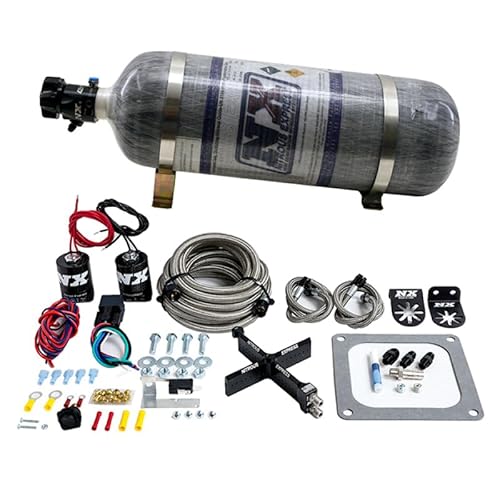 Nitrous Express 4500 verdecktes Querstangenplatten-System Stufe 6 50-300 PS (5,4 kg Flasche) von Nitrous Express