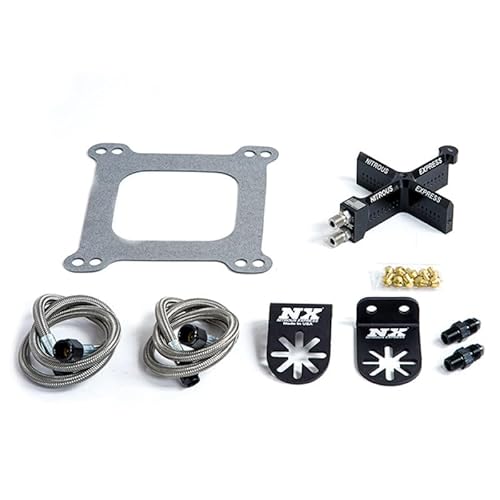 Nitrous Express Covert Crossbar Pro Power Plate Conversion (4150 Flansch) 100-500HP von Nitrous Express