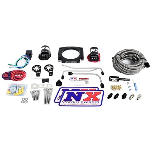 Nitrous Express LS Single Entry 90 mm Plate Hardline System (50-400 PS) W/No Bottle von Nitrous Express