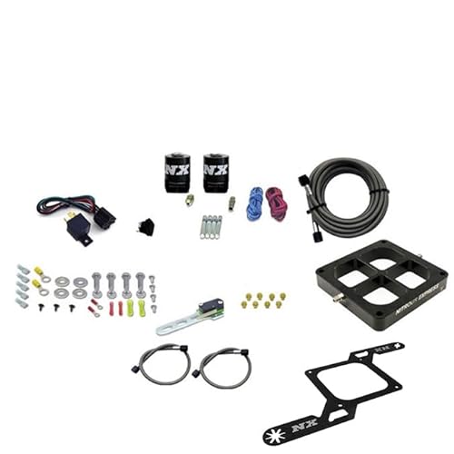 Nitrous Express Trockenes zweistufiges Billet-Querstangenplatten-System 100–1000 PS (4500 Flansch) ohne Flasche von Nitrous Express