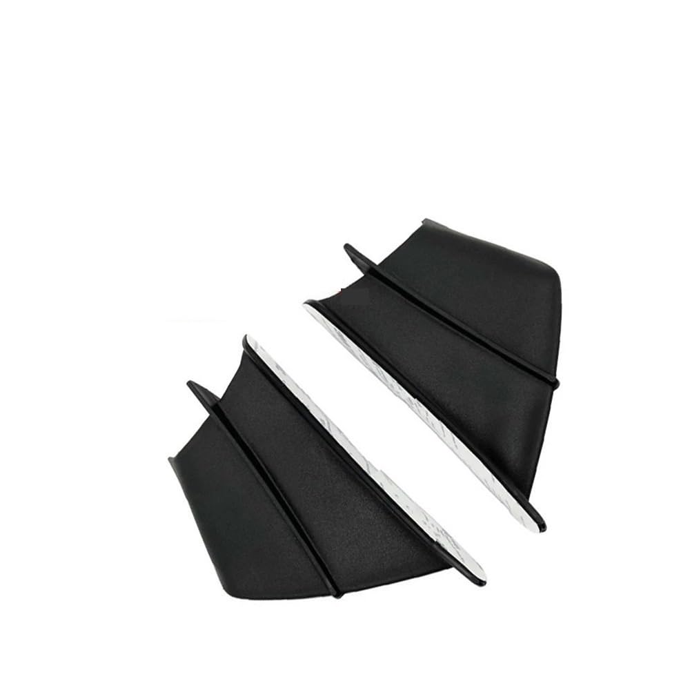 Für Ninja 125 Für Z125 Für Z250SL 250R 300R Für Z300 Für Z400 400R Für KLX250 Motorrad Winglet Aerodynamische Flügel Kit Spoiler Verkleidungs Winglets(Matte B) von Niyade
