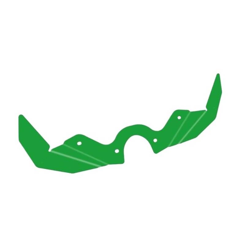 Für Ninja 400 FÜR Z400 2019 2020 2021 2022 2023 2024 Motorrad Winglet Aerodynamische Flügel Verkleidung Spoiler Air Deflektor Verkleidungs Winglets(Green) von Niyade