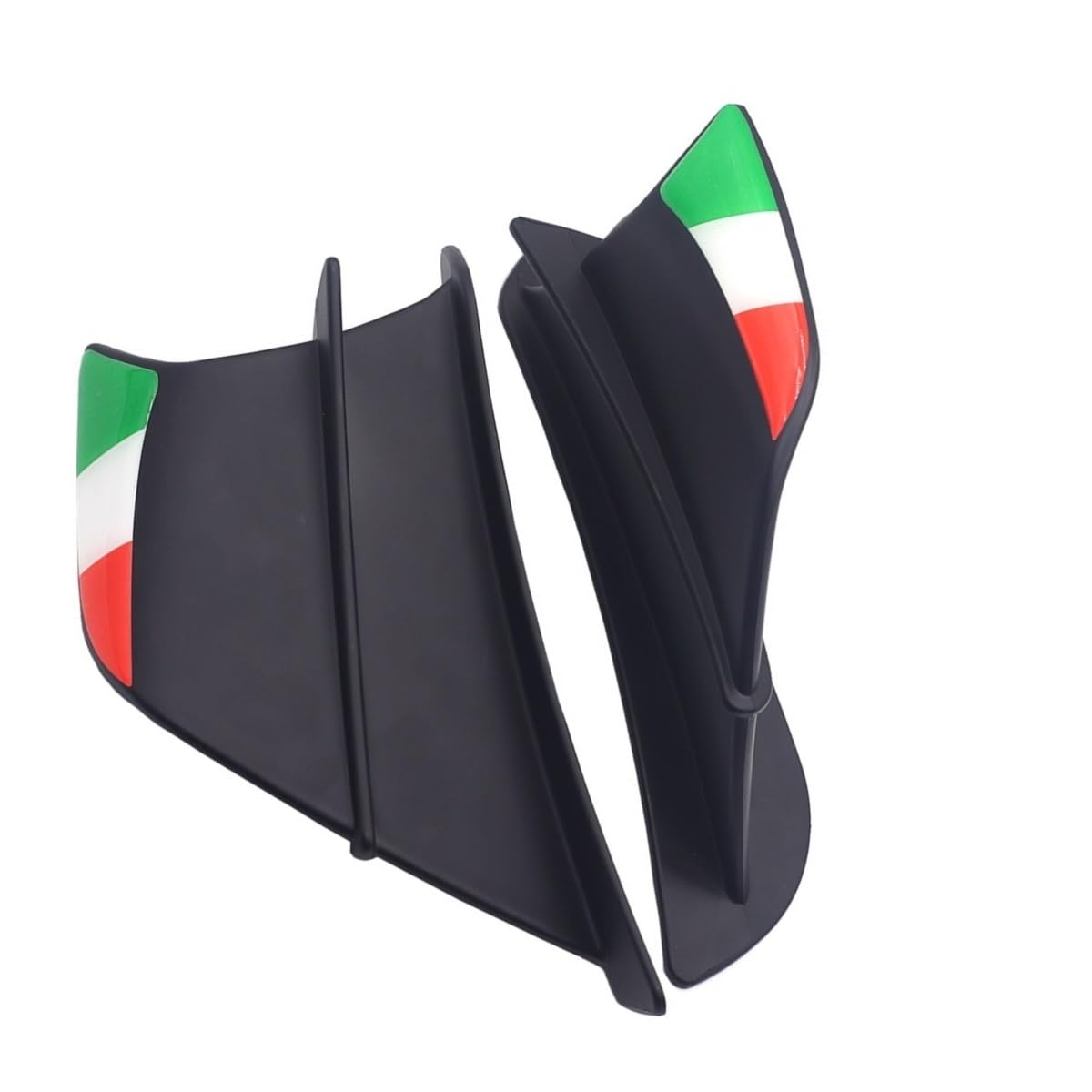 Motorrad Winglet Aerodynamische Flügel Kit Spoiler Für Z800 Für Z900 Für Z1000SX Für Ninja 1000 Für Tourer Für Z1000 Verkleidungs Winglets(Color-D) von Niyade