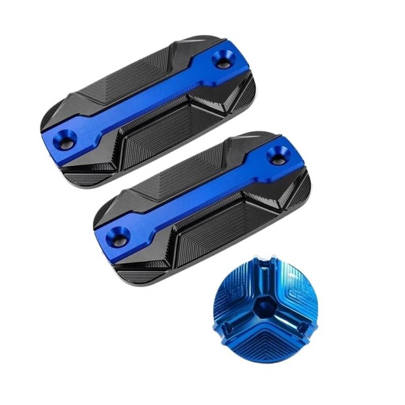 Motorrad zubehör Für Forza 750 Für FORZA750 Für NSS750 2020-2022 2023 2024 Motorrad Vorren Brems Flüssigkeit Reservoir Öl Tank Tasse Fiiler Kappe(Color-3) von Niyade