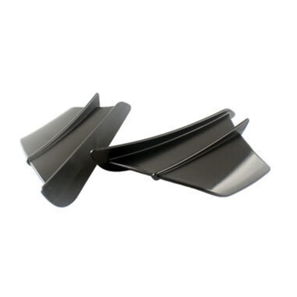 Niyade 2PCS Motorrad Winglet Aerodynamische Spoiler Flügel Für YZF Für R1 Für R6 Für R25 Für S1000RR Verkleidungs Winglets(Black) von Niyade