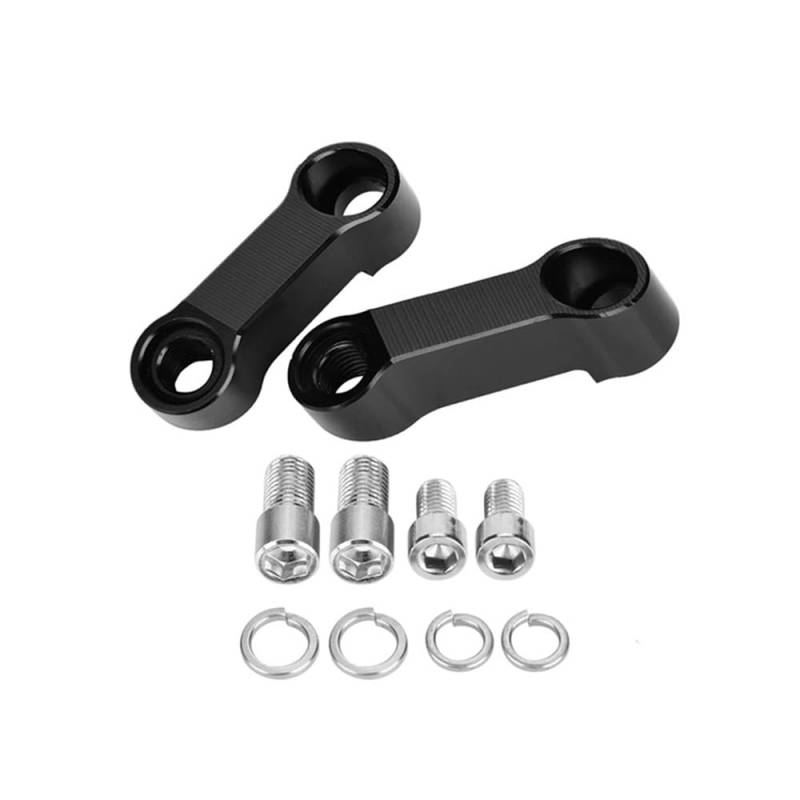 Niyade Für Cb500x Für Cb650f Für Gsxr 600 Für Indische Motorrad Rückspiegel Verlängerung Riser Extend Adapter Motorrad Zubehör Extender(10MM(RL)) von Niyade