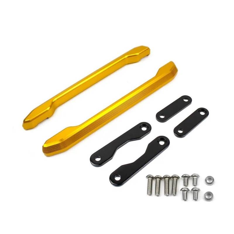 Niyade Für MT-09 Für FZ-09 Für MT Für FZ 09 2013-2019 Motorrad-Hinterer Beifahrer-Soziussitz Lenkergriff Armlehne Beifahrergriffe(Color3) von Niyade