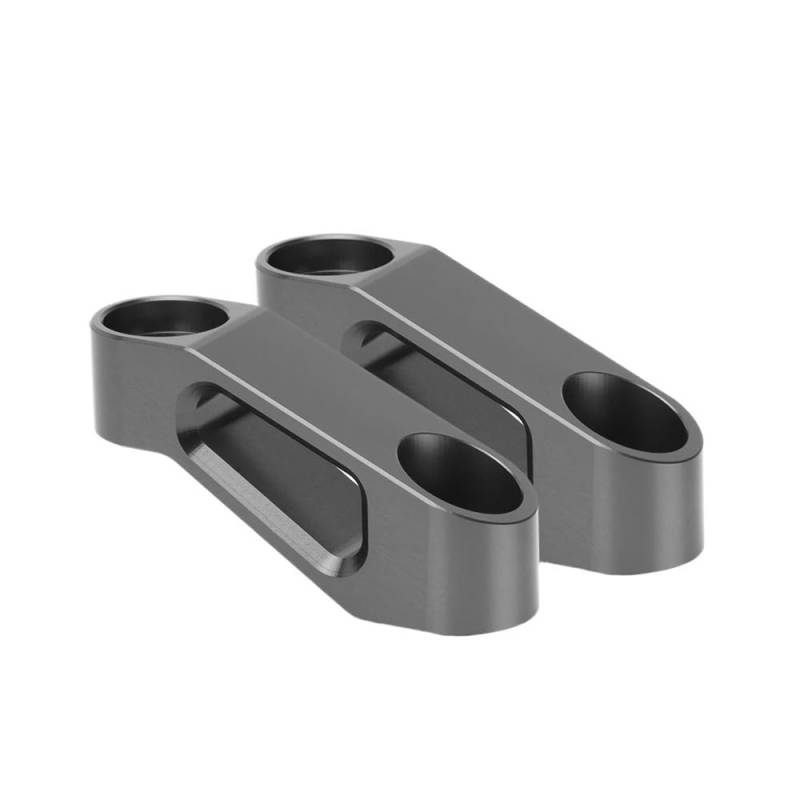 Niyade Für PCX125 Für PCX 125 Für PCX 150 Für PCX 160 Motorrad Rückspiegel Verlängerung Riser Verlängern Adapter Spiegel Extende Extender(Color1) von Niyade