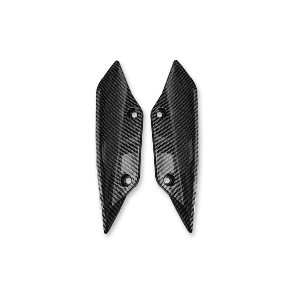Niyade Für S1000RR Für HP4 Für S1000 RR 2015-2018 Motorrad Winglet Aerodynamische Flügel Kit Spoiler Zubehör Stationäre Flügel Verkleidungs Winglets(Carbon Fiber Look) von Niyade
