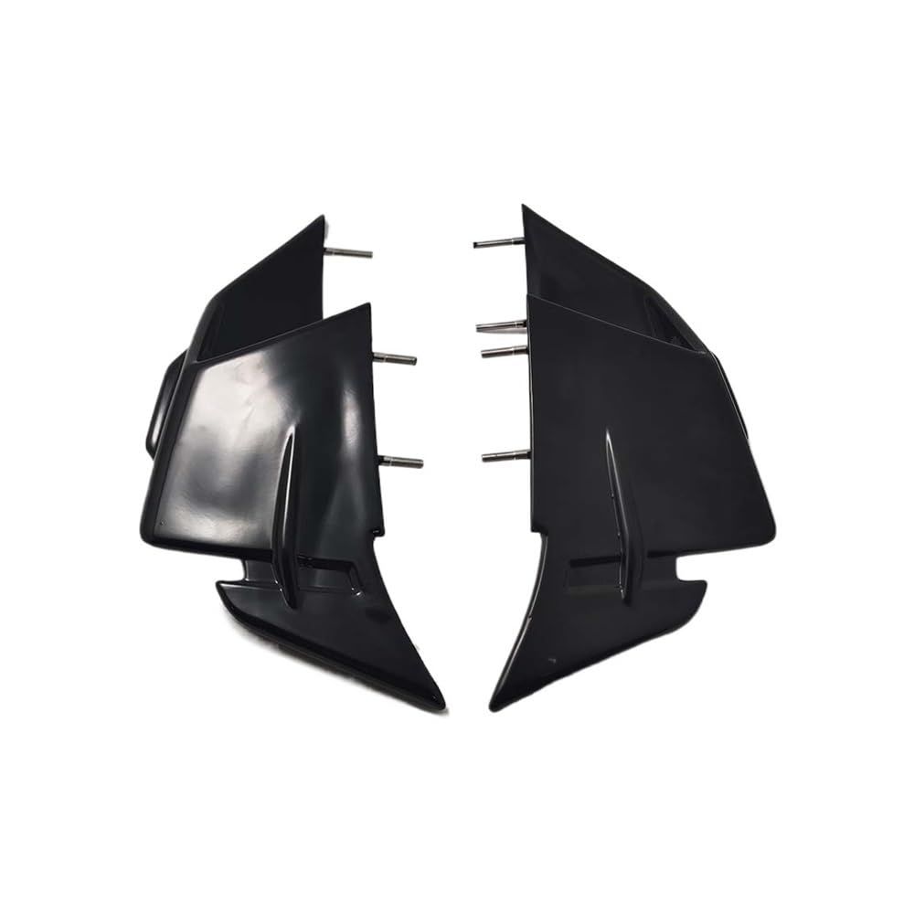 Niyade Für S1000RR Für S1000 RR Für S 1000 RR 2023-2024 Aerodynamischer Spoiler Winglet Motorrad Verkleidung Seite Flügel Deflektor Verkleidungs Winglets(Bright Black) von Niyade