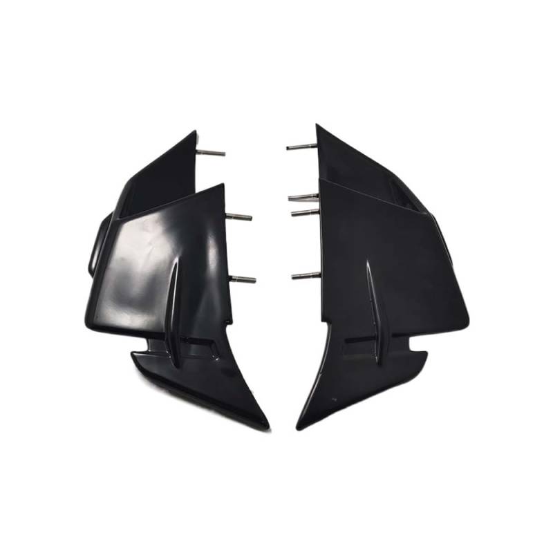 Niyade Für S1000RR Für S1000 RR Für S 1000 RR 2023-2024 Aerodynamischer Spoiler Winglet Motorrad Verkleidung Seite Flügel Deflektor Verkleidungs Winglets(Bright Black) von Niyade