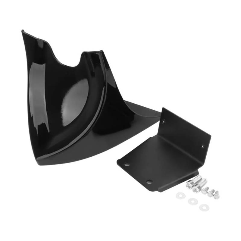 Niyade Für Sportster 48 883 1200 Für Softail Für Touring Für Dyna Motorrad Vorne Kinnverkleidung Spoiler Untere Luftdammabdeckung Kotflügel Verkleidungs Winglets(Light Black) von Niyade