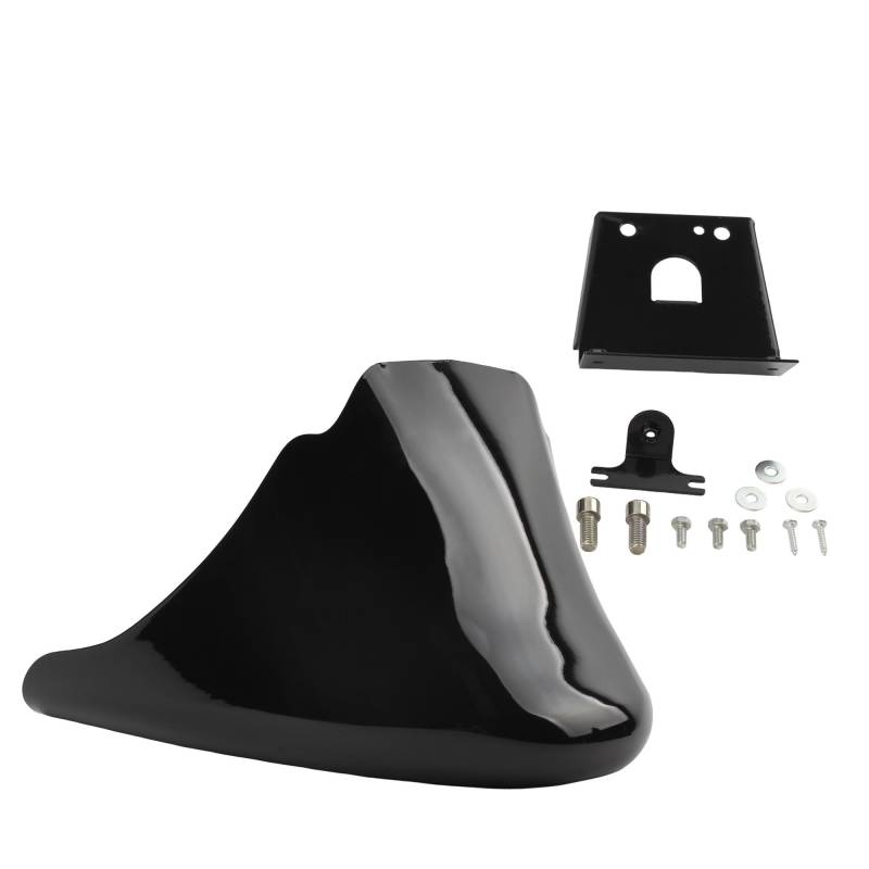 Niyade Für XL Für Sportster 883 1200 Motorrad Vorne Unten Spoiler Kotflügel Air Dam Verkleidung Schutzhülle Verkleidungs Winglets(Black) von Niyade