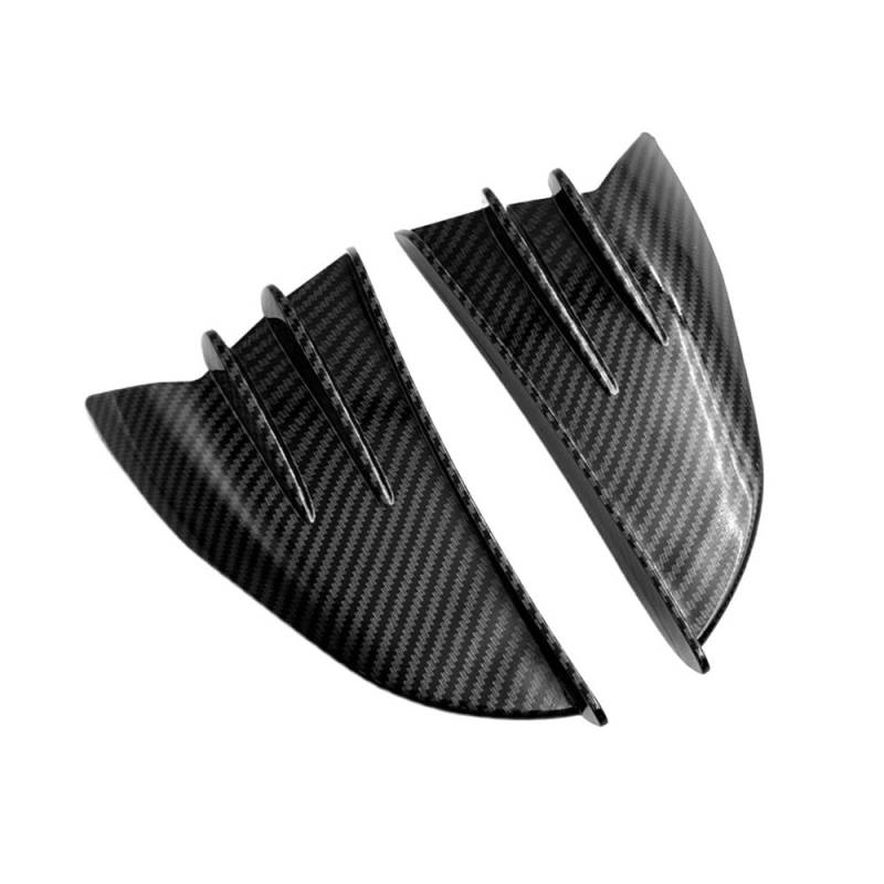 Niyade Für Z650 Für Z800 Für Z300 Für Z750 Für Z900 Für Z1000 Motorrad Universal Unten Winglet Aerodynamische Flügel Kit Spoiler Verkleidungs Winglets(Color-02) von Niyade