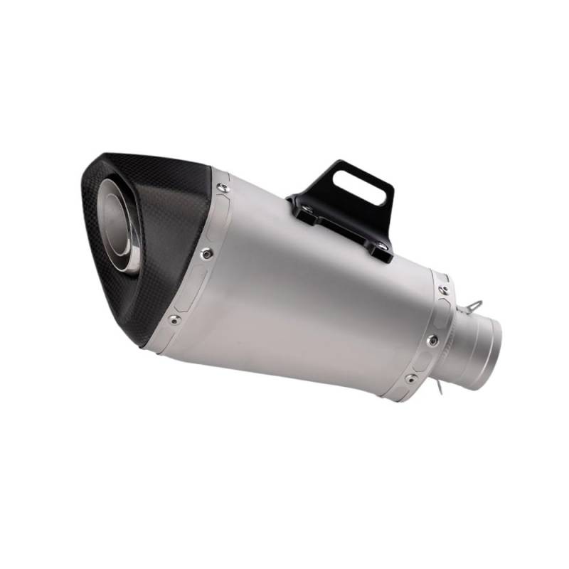 Niyade Motorrad Auspuffrohr 51mm 60mm 65mm Slip-on Motorrad Auspuff Ändern Endrohr Schalldämpfer Moto Für S1000RR Für S1000R(51MM 2010-2014) von Niyade