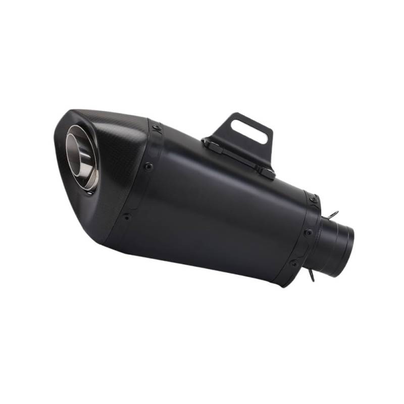 Niyade Motorrad Auspuffrohr 51mm 60mm 65mm Slip-on Motorrad Auspuff Ändern Endrohr Schalldämpfer Moto Für S1000RR Für S1000R(51MM -A) von Niyade