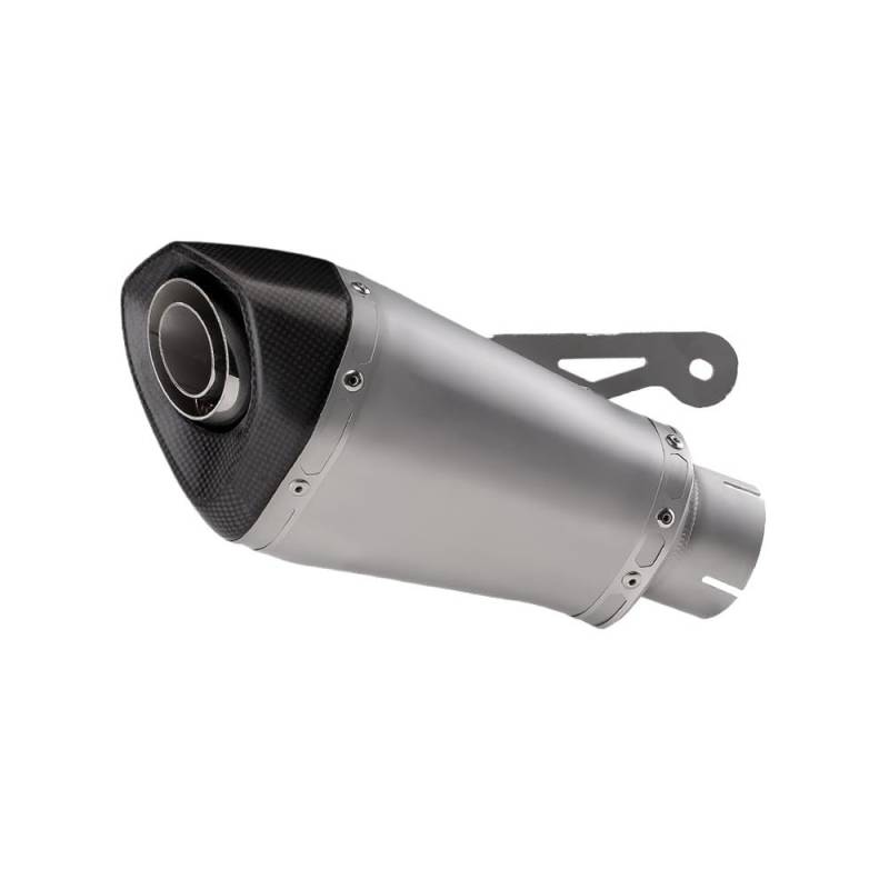 Niyade Motorrad Auspuffrohr 51mm 60mm 65mm Slip-on Motorrad Auspuff Ändern Endrohr Schalldämpfer Moto Für S1000RR Für S1000R(65MM 2010-2014) von Niyade