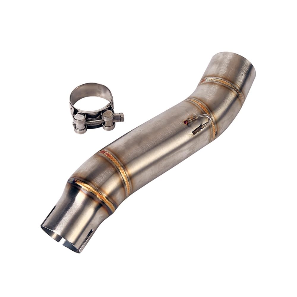 Niyade Motorrad Auspuffrohr Für CBR300 Für CB300R Für CB300F Mid Rohr Motorrad Auspuff Mittleren Link Rohr Slip Verbindung 51mm Schalldämpfer Niyade Motorrad Auspuffrohr Für CBR300 Für CB300R Für CB300F Mid Rohr Motorrad Auspuff Mittleren Link Rohr Slip Verbindung 51mm Schalldämpfer von Niyade