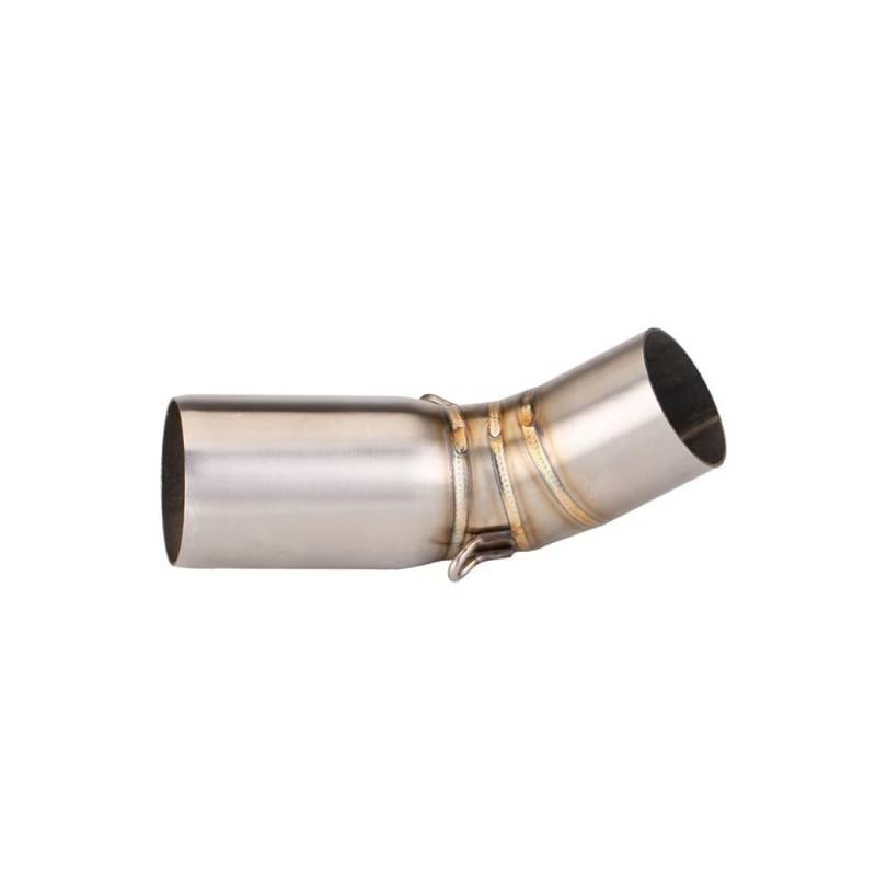 Niyade Motorrad Auspuffrohr Für Leoncino 500 Für BJ500 Slip Auf Motorrad Auspuff Mittleren Link Rohr Verbinden 51MM Schalldämpfer von Niyade