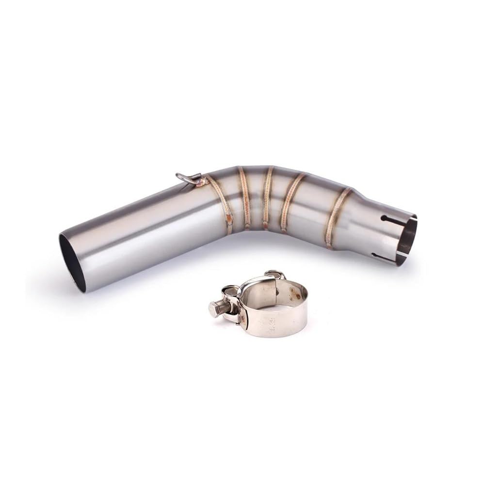 Niyade Motorrad Auspuffrohr Für SV650 Für SV650X 2016-2024 Motorrad Ändern Auspuff Mittleren Link Rohr Verbinden 51mm Schalldämpfer Flucht Niyade Motorrad Auspuffrohr Für SV650 Für SV650X 2016-2024 Motorrad Ändern Auspuff Mittleren Link Rohr Verbinden 51mm Schalldämpfer Flucht von Niyade