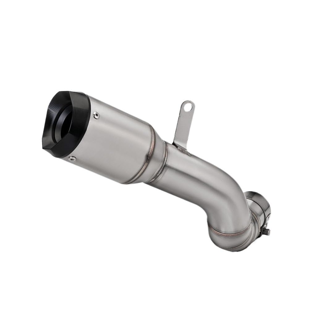 Niyade Motorrad Auspuffrohr Für Z900 Motorrad Auspuff Ändern Endrohr Slip Auf Schalldämpfer Interface Verbinden Header Vorderen Rohr(Color A) von Niyade
