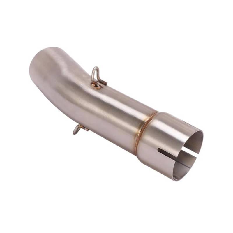 Niyade Motorrad Auspuffrohr Motorrad Auspuff Geändert Mid Link Rohr Anschluss 51mm Schalldämpfer Slip Auf Für SV650 Für SV 650 Für SV650X 2003-2015 von Niyade