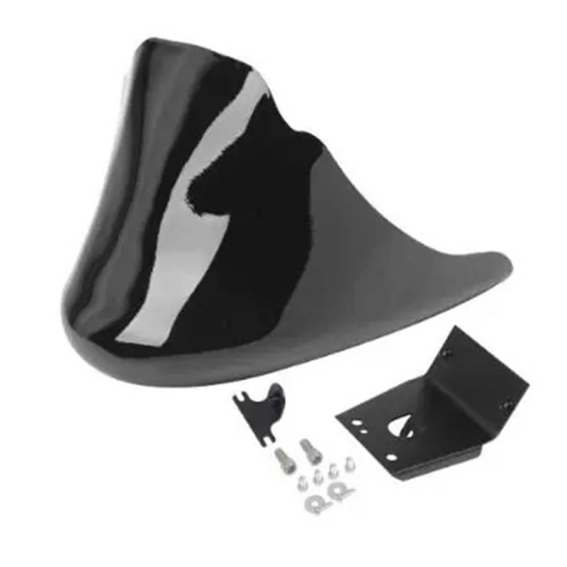 Niyade Motorrad Front Kinn Spoiler Air Dam Verkleidung Abdeckung Kotflügel Air Dam Fair Für Sportster 1200 Für XL Per Iron 883 48 Verkleidungs Winglets(Light Black) von Niyade
