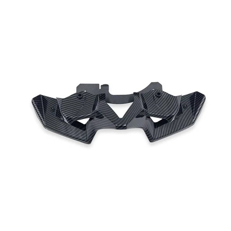 Niyade Motorrad Frontspoiler Winglet Aerodynamische Flügel Kit Spoiler Zubehör Für Z-900 2020-2023 2024 Verkleidungs Winglets(Carbon Fiber Look) von Niyade