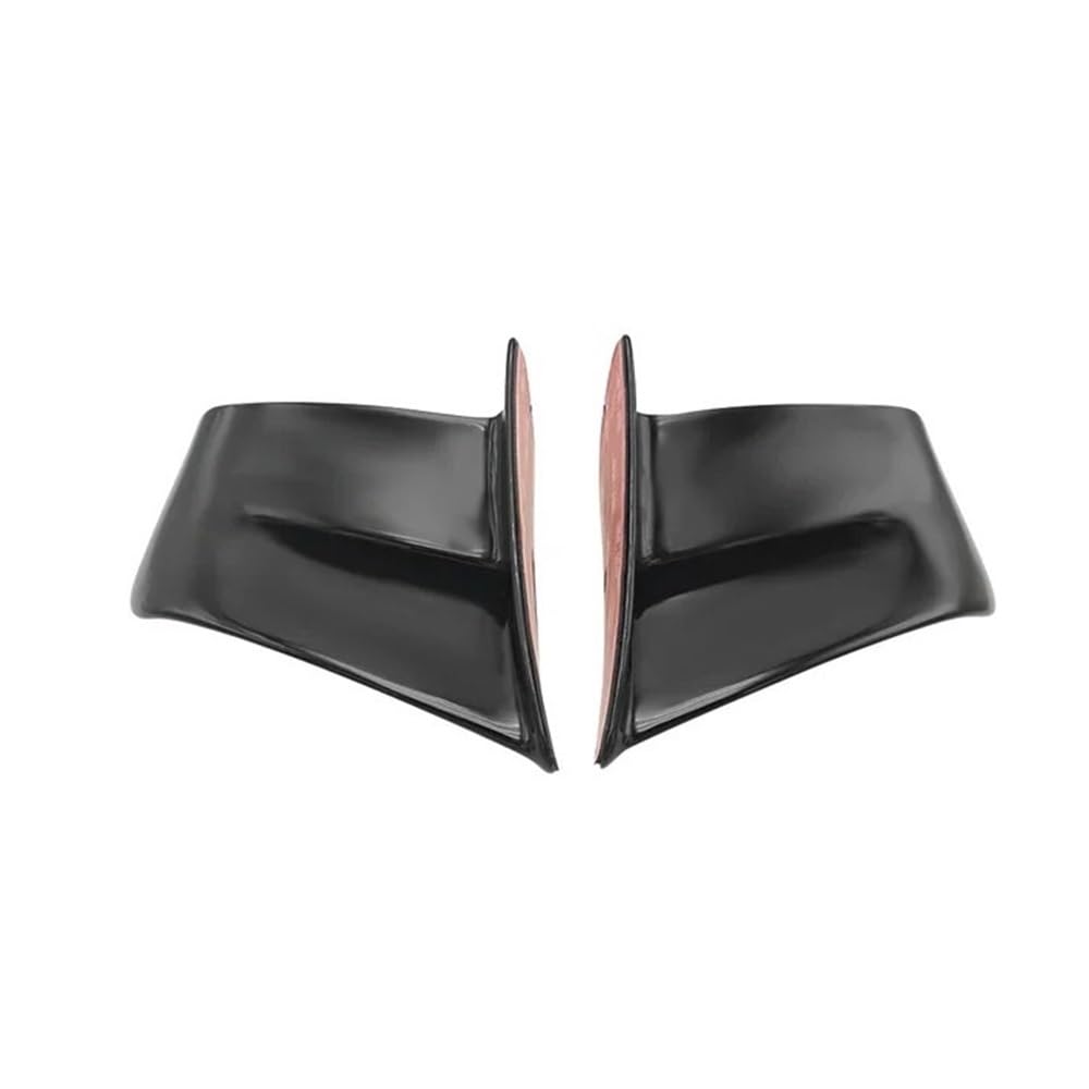 Niyade Motorrad Vordere Aerodynamische Seitenflügelspoilerverkleidung Für Panigale Für V2 Für V2S 2020-2023 Verkleidungs Winglets(Black) von Niyade
