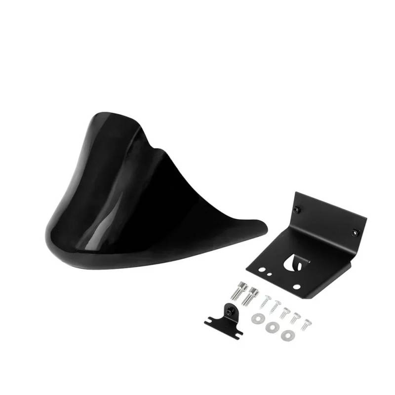 Niyade Motorrad Vorne Unten Spoiler Kotflügel Air Dam Kinn Verkleidung Für XL Für Sportster 883 1200 Verkleidungs Winglets(Black) von Niyade