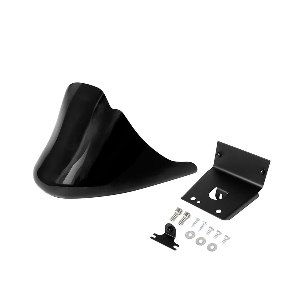 Niyade Motorrad Vorne Unten Spoiler Kotflügel Air Dam Kinn Verkleidung Für XL Für Sportster 883 1200 Verkleidungs Winglets(Black) von Niyade