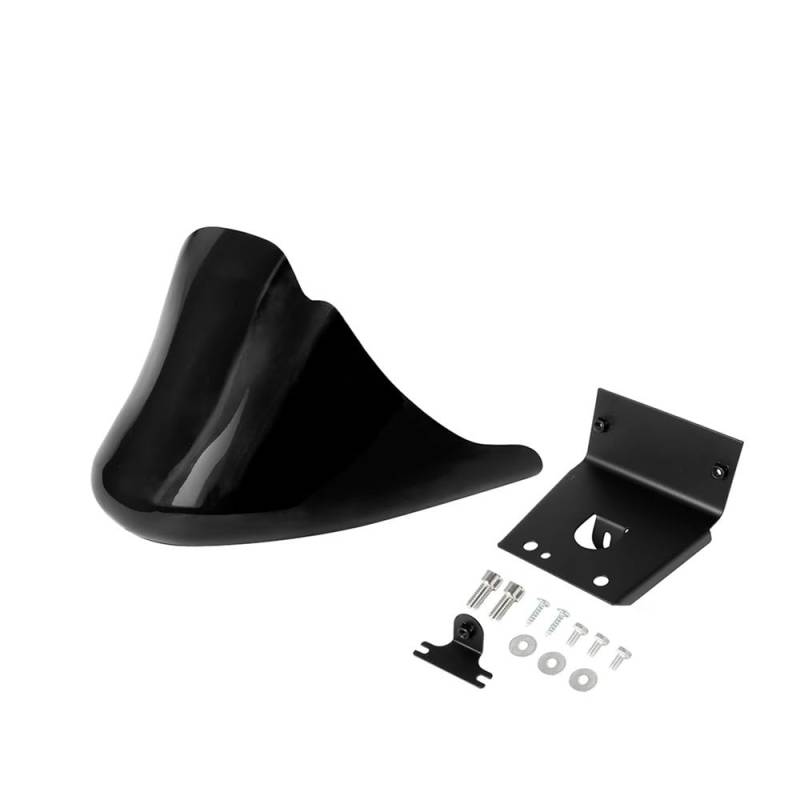 Niyade Motorrad Vorne Unten Spoiler Kotflügel Air Dam Kinn Verkleidung Für XL Für Sportster 883 1200 Verkleidungs Winglets(Black) von Niyade