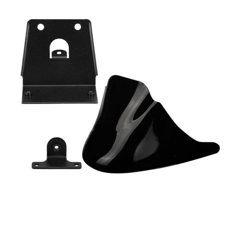 Niyade Motorrad Vorne Unten Spoiler Kotflügel Air Dam Kinn Verkleidung Für XL Für Sportster 883 1200 Verkleidungs Winglets(Color-07) von Niyade