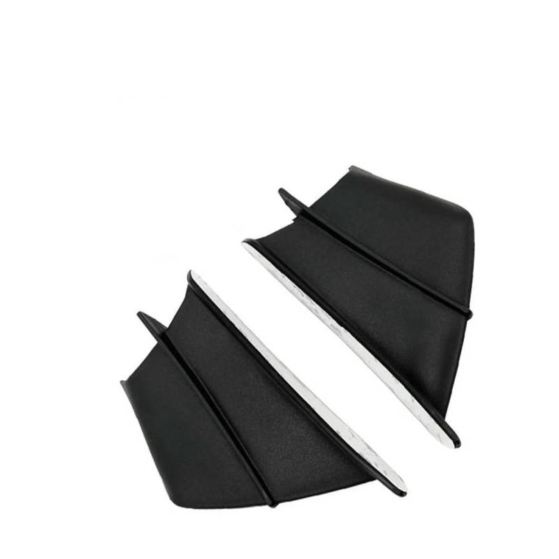 Niyade Motorrad Winglet Aerodynamische Flügel Kit Spoiler Für 899 959 1198 1198S 1199 1299 Für Panigale Für V4S Für V4R Für V2 Verkleidungs Winglets(Matte Black) von Niyade