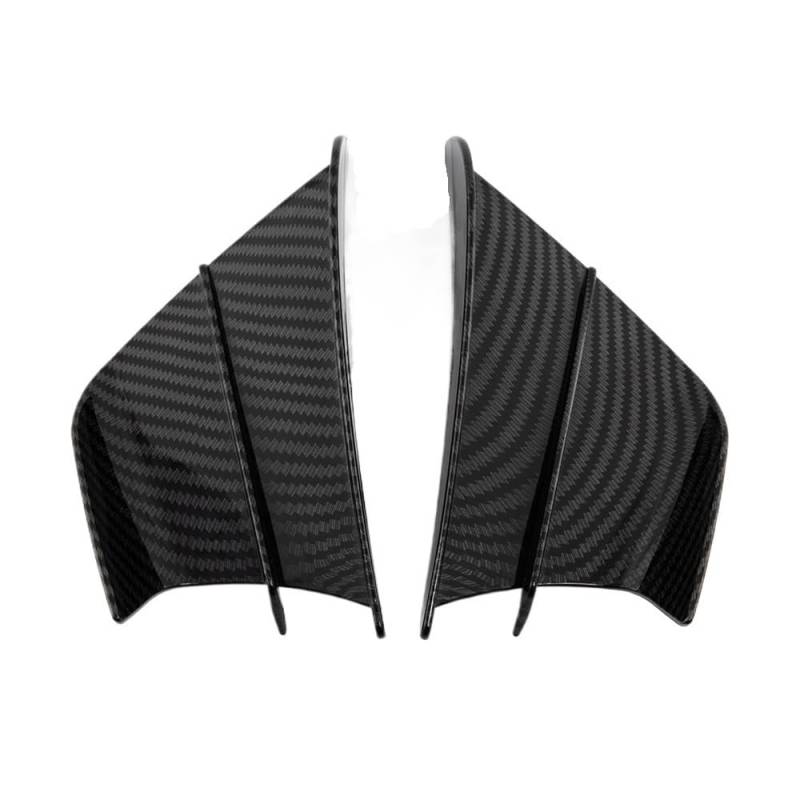 Niyade Motorrad Winglet Aerodynamische Flügel Kit Spoiler Für GS500 Für GSXR600 Für GSXR750 Für GSXR1000 Für SV650 Für SV650S Für SV1000S Verkleidungs Winglets(Color-C) von Niyade