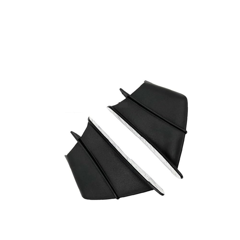 Niyade Motorrad Winglet Aerodynamische Flügel Kit Spoiler Für GSX-R600 Für GSX-R750 Für GSX1300R Für Hayabusa Für GSXR1000 RS Verkleidungs Winglets(Black) von Niyade