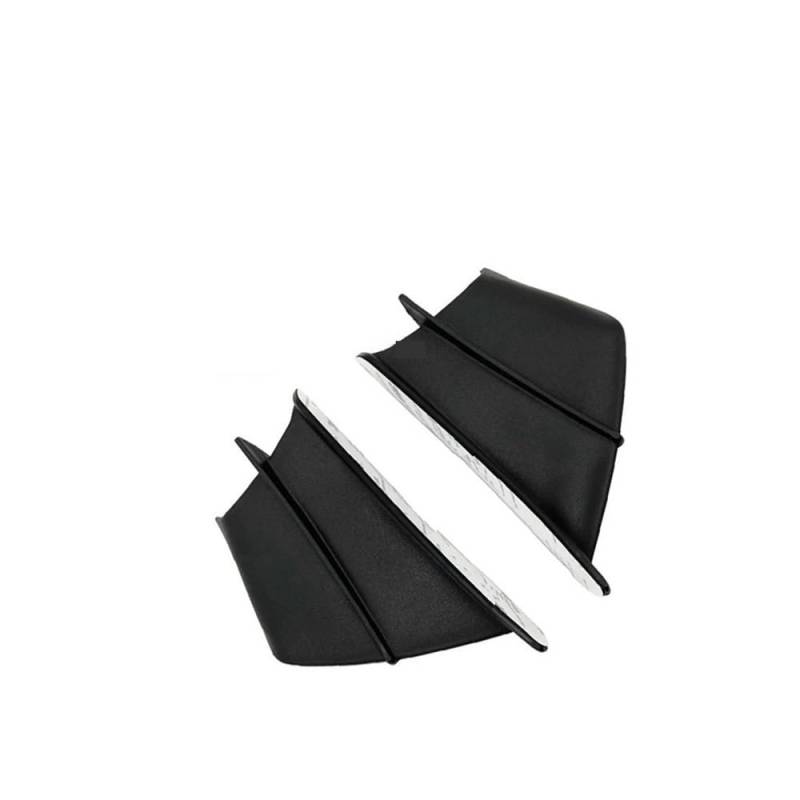 Niyade Motorrad Winglet Aerodynamische Flügel Kit Spoiler Für GSX-R600 Für GSX-R750 Für GSX1300R Für Hayabusa Für GSXR1000 RS Verkleidungs Winglets(Black) von Niyade