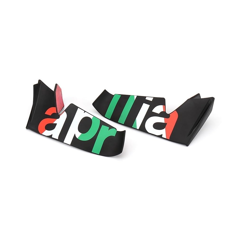 Niyade Motorrad Winglet Aerodynamische Flügel Kit Spoiler Zubehör Für Für RS660 Für RS 660 Für Rs660 Verkleidungs Winglets(Color-01) von Niyade